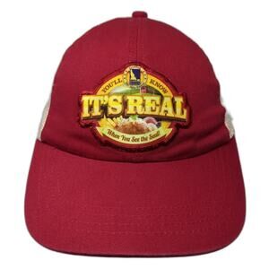 You'll Know When You See The Seal Slideback Trucker Hat Red One Size